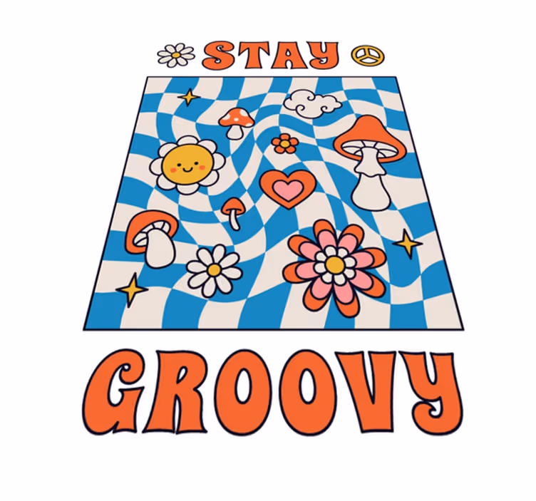 Covoare de vinil cu fraze rămâi cool - TenStickers