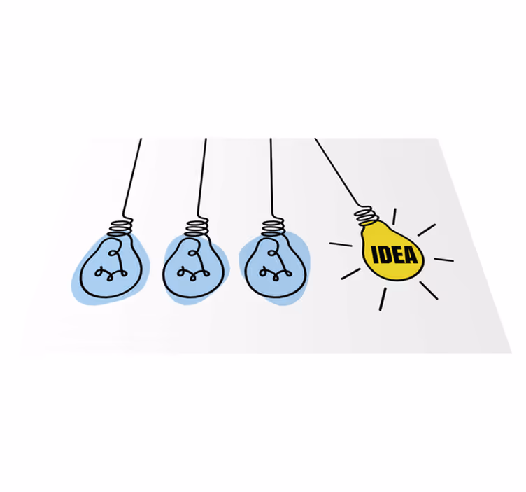 Covoare de vinil cu fraze idei luminoase - TenStickers