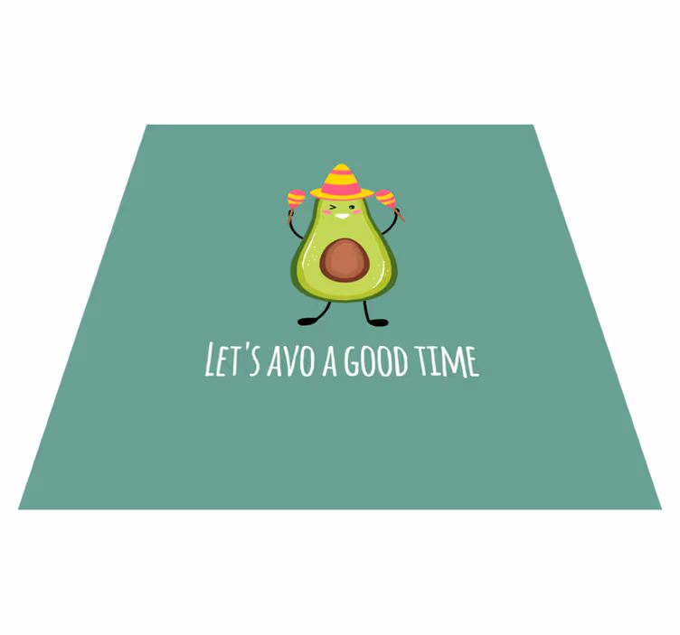 Covoare de vinil cu fraze citate amuzante cu avocado - TenStickers