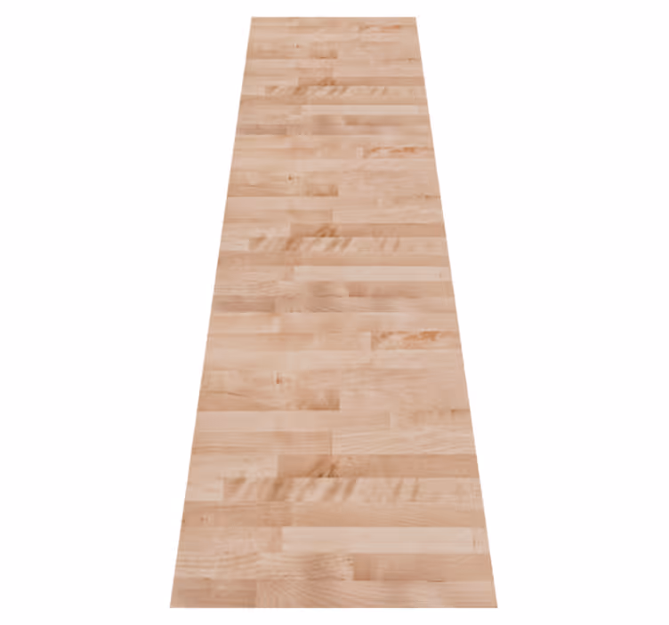 Covor de vinil texturat cu aspect elegant de lemn maro - TenStickers