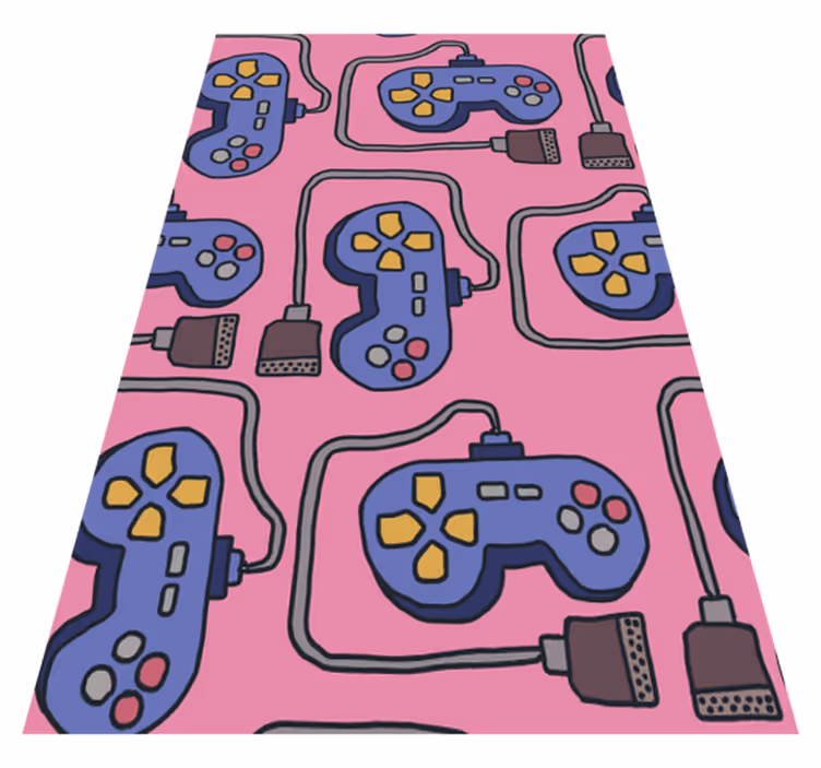 Covor de vinil jocuri model controller retro - TenStickers