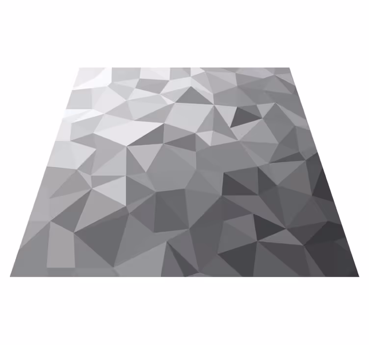 Covor vinil hol intrare artă abstractă nuanțe de gri - TenStickers
