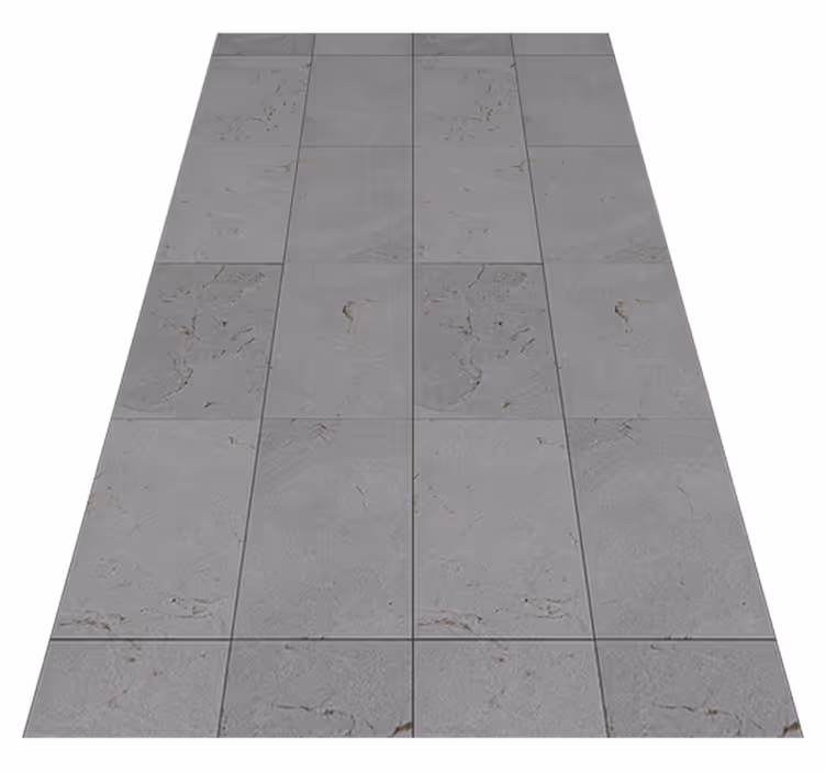 Covor de vinil gri colaj de beton - TenStickers