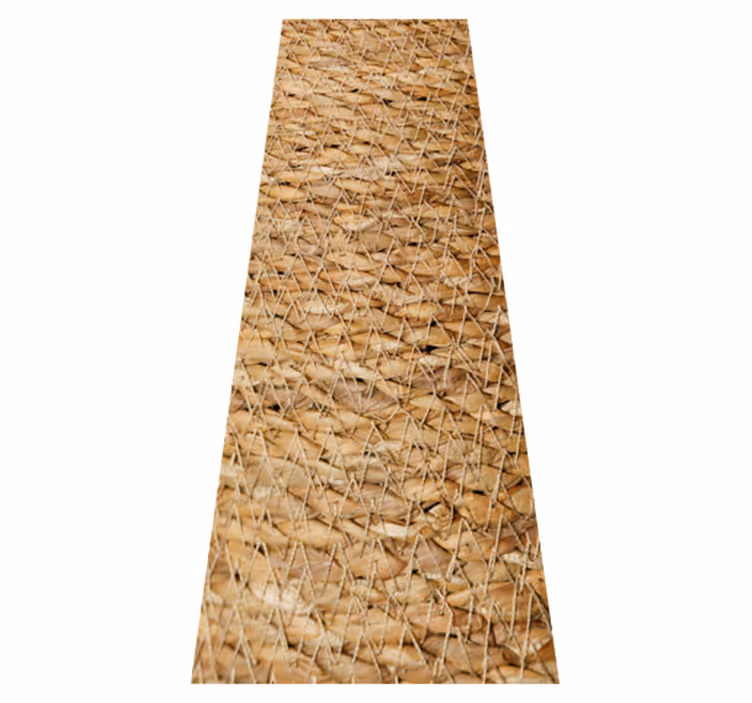Covor vinil maro stil rattan franțuzesc deschis - TenStickers