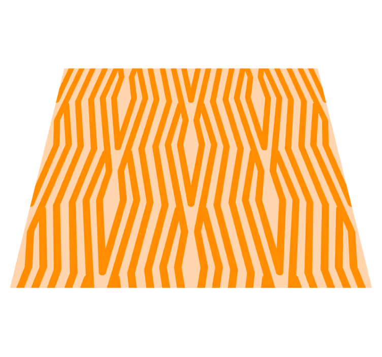 Covor de vinil portocala model abstract - TenStickers