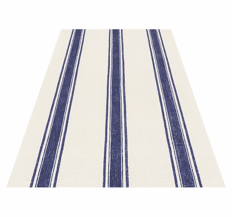 Covor de vinil pentru exterior linii verticale bleumarin - TenStickers