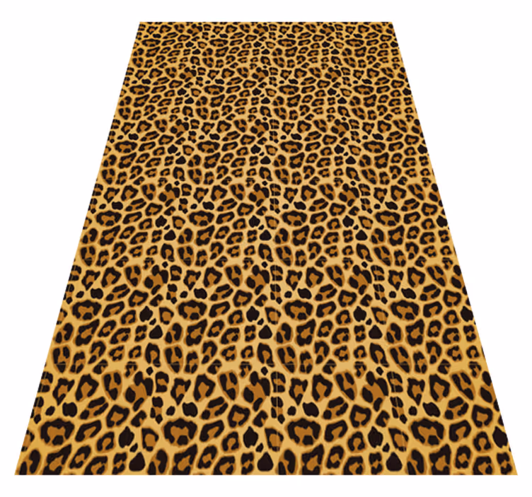 Covor de vinil cu piele de leopard - TenStickers