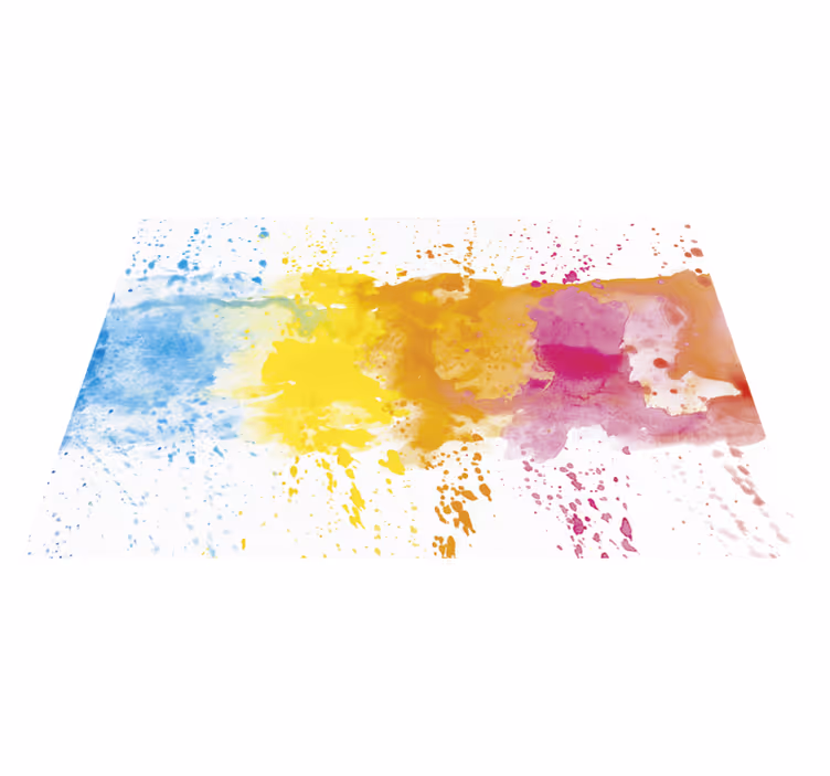 Covoare de vinil modern stropire acuarelă - TenStickers
