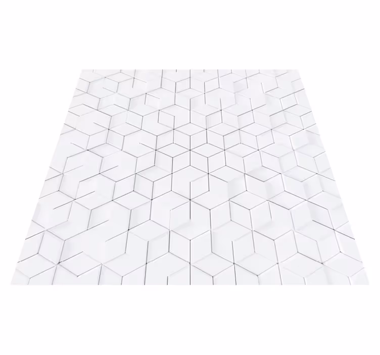 Covor de vinil geometric simplist - TenStickers