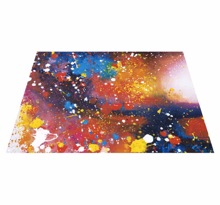 Covor de vinil pictură abstractă modernă - TenStickers