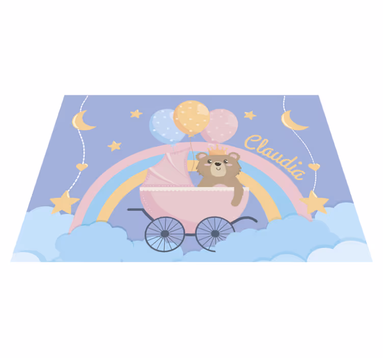 Covor vinil personalizat pentru copii - TenStickers