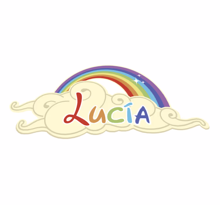Covor vinil personalizabil pentru curcubeu - TenStickers