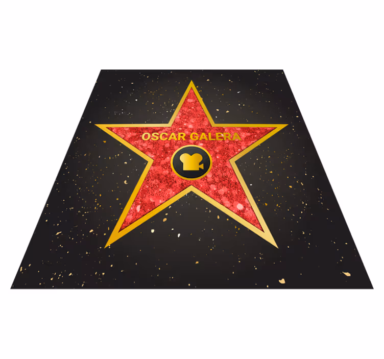Covor personalizat de stele din hollywood - TenStickers