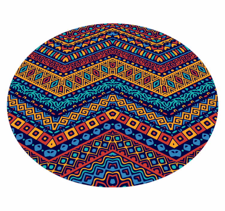 Covor etilic cu model rotunjit - TenStickers