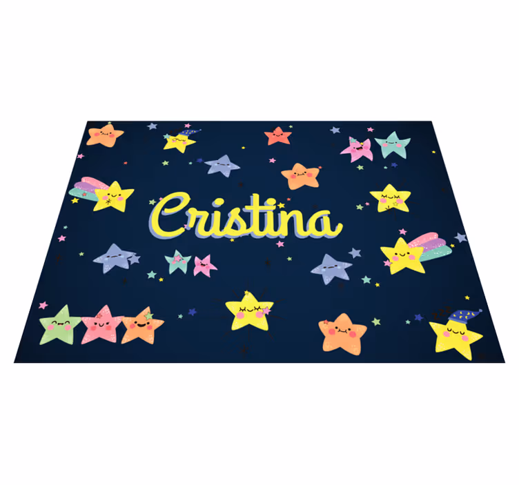 Covor vinil minunat personalizabil pentru copii - TenStickers