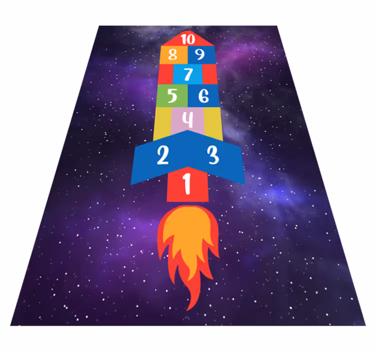 Covor de vinil jocuri halia galactică - TenStickers