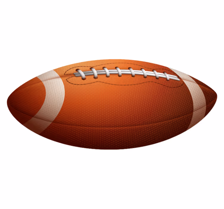 Covor de vinil pentru minge de fotbal american - TenStickers