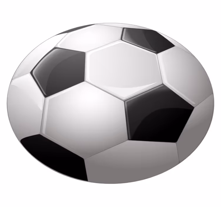 Covor de vinil uimitor de minge de fotbal - TenStickers
