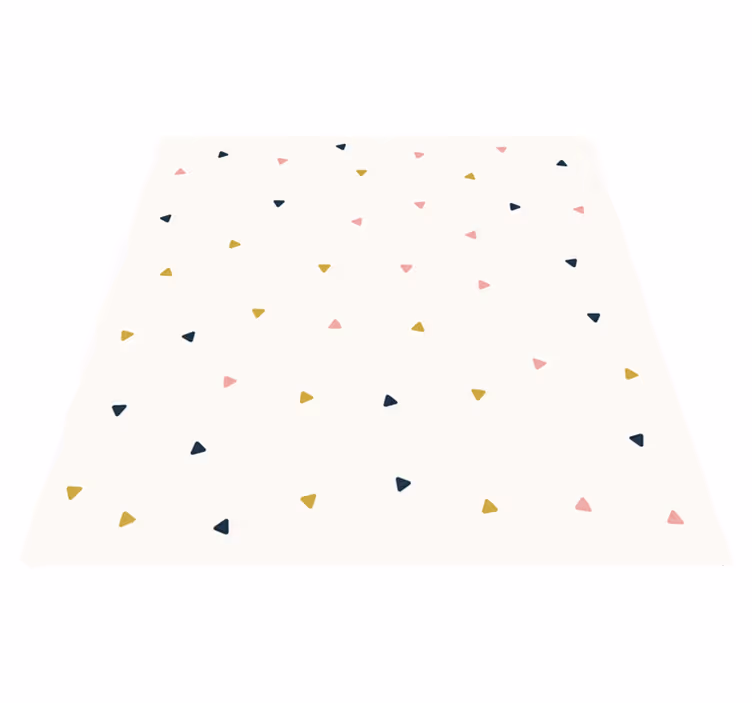 Triunghiuri minimaliste din covor vinil - TenStickers