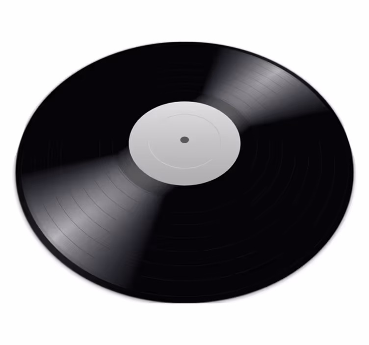 Covor vinil record vintage - TenStickers