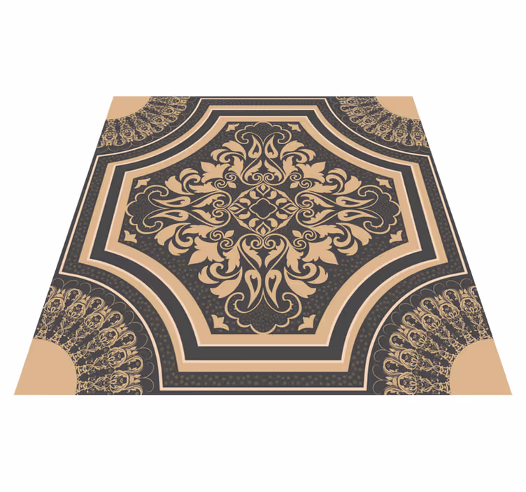 Covor fantastic din vinil vintage în stil baroc - TenStickers