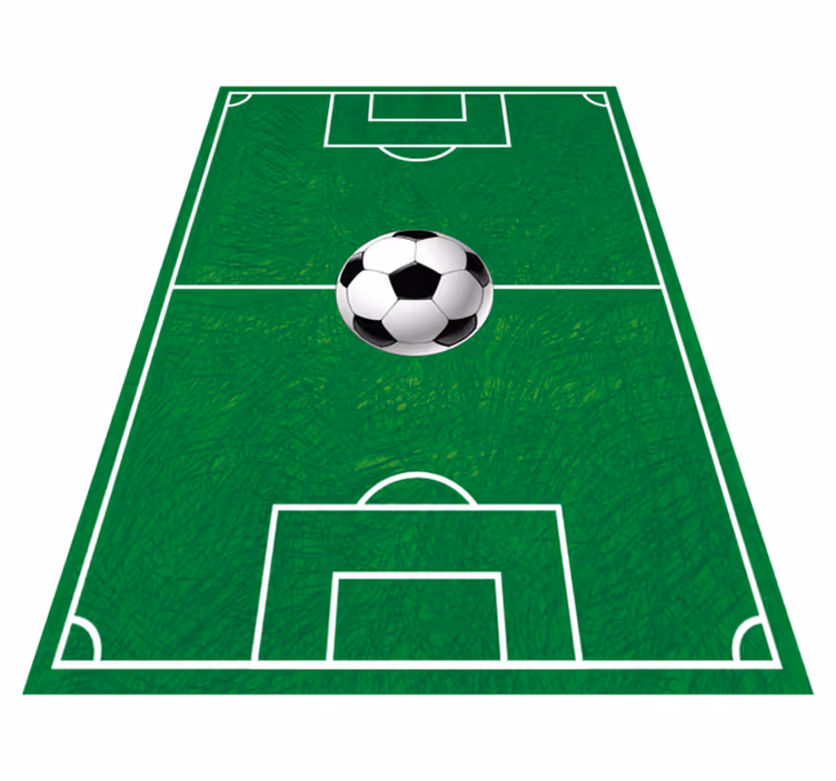 Covor de vinil pentru teren de fotbal - TenStickers