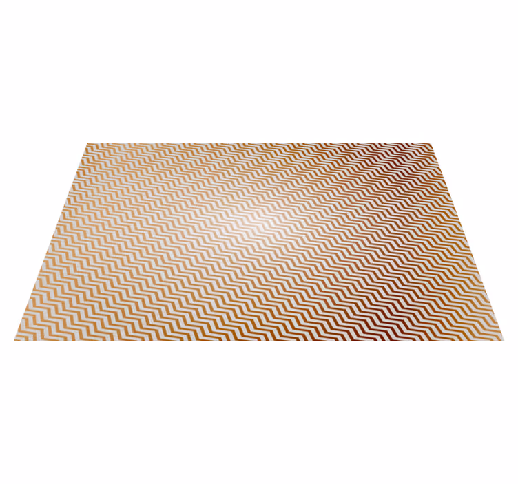 Covor de vinil forme geometrice zig zag - TenStickers