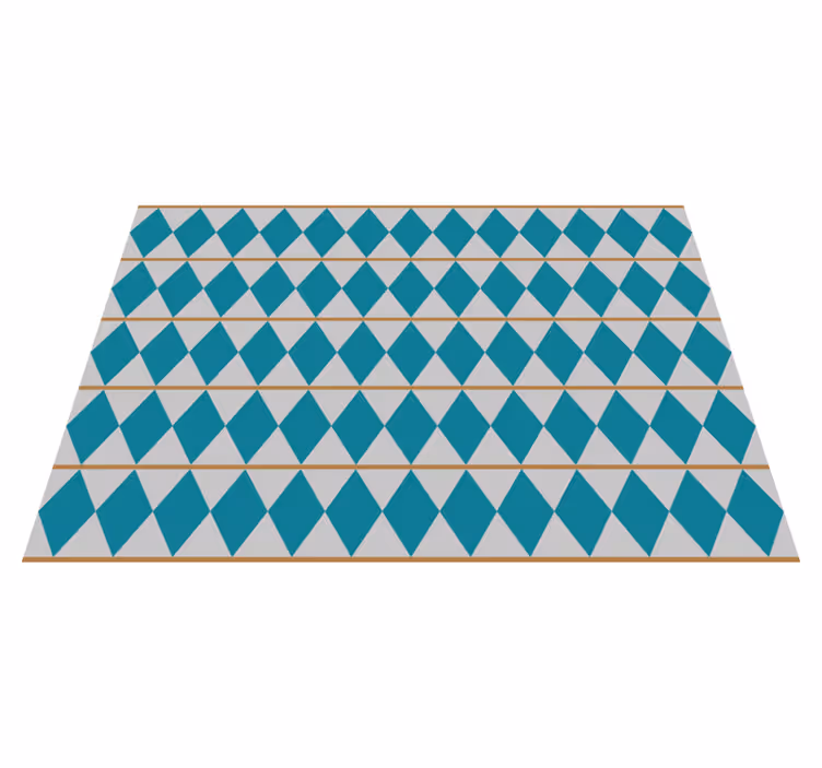 Covor geometric cu design suedez - TenStickers