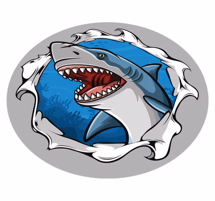 Covor mare vinil covor de animale 3d - TenStickers
