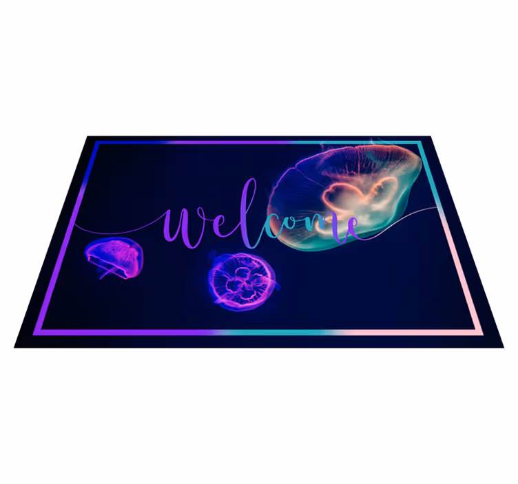 Covor vinil animal meduze binevenite - TenStickers