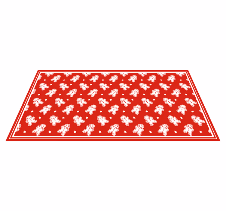 Fursecuri de craciun covor living din vinil - TenStickers