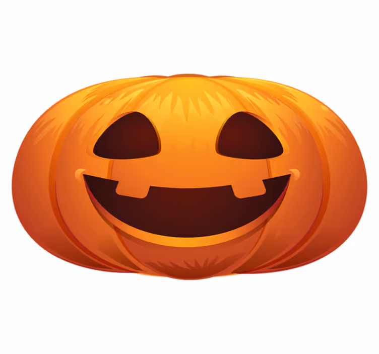 Dovleac pentru covor de halloween - TenStickers