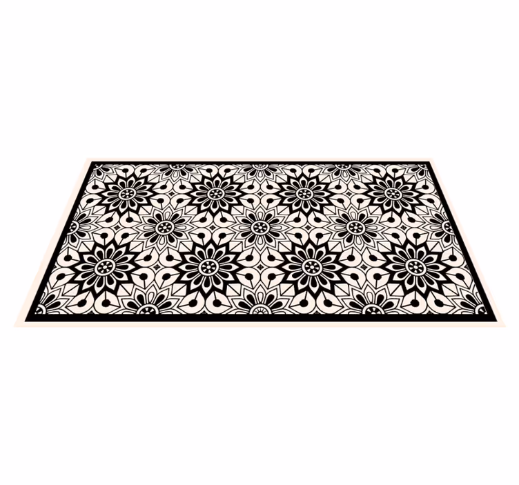 Covor vinil mandala eleganță model mandala - TenStickers