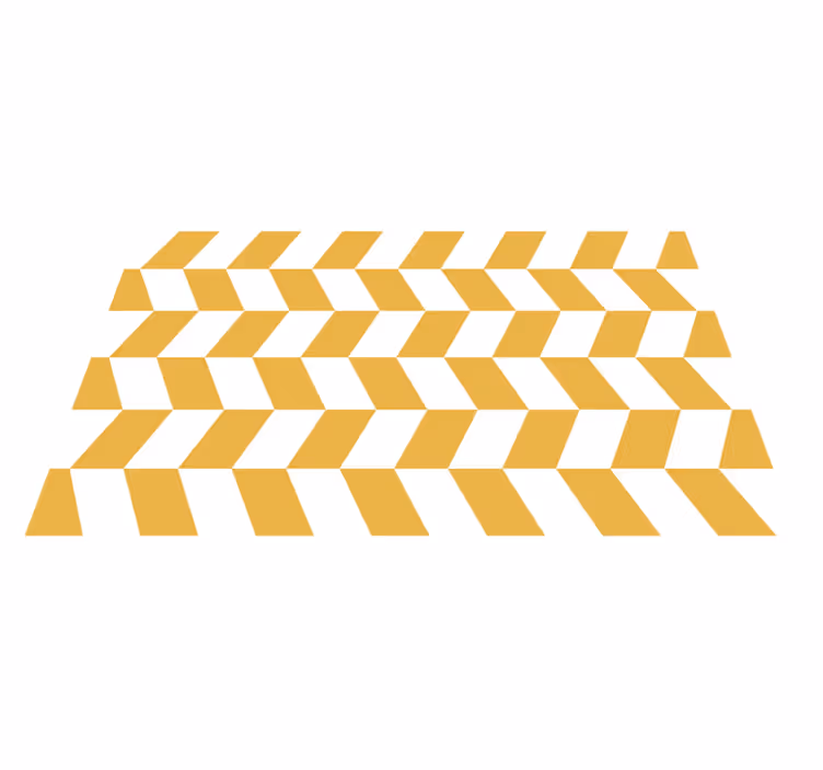 Covor vinil vărgat oase geometrice - TenStickers