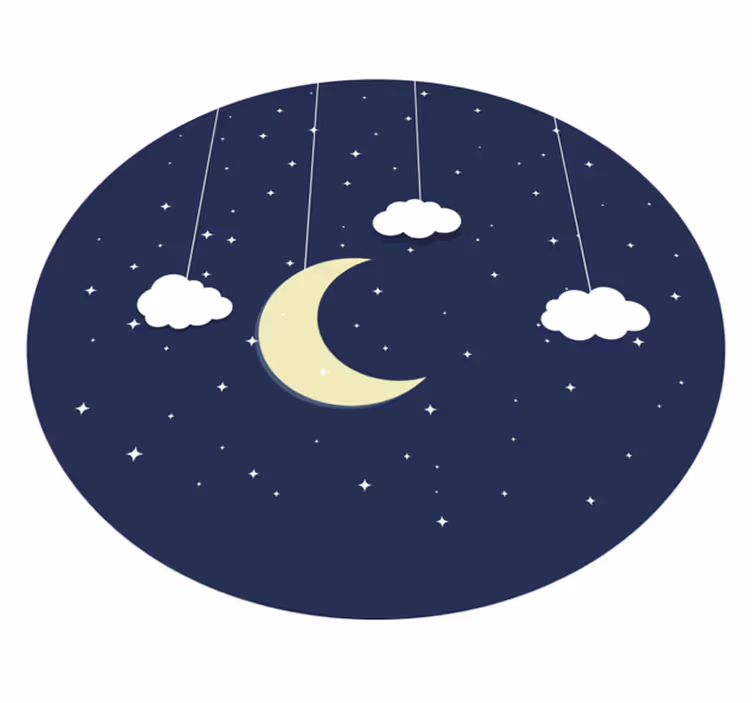 Covor de stea de noapte stelată - TenStickers
