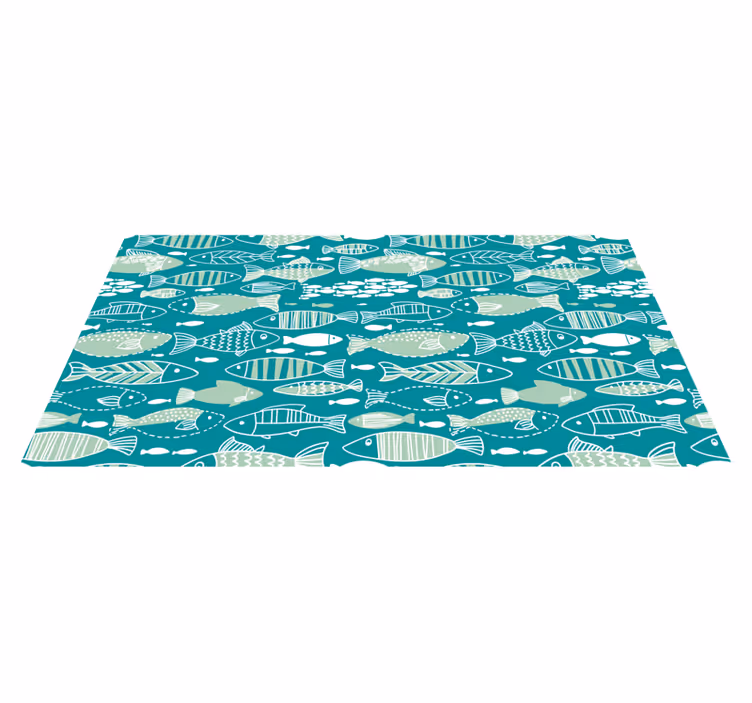 Covor vinil animal model acvatic - TenStickers
