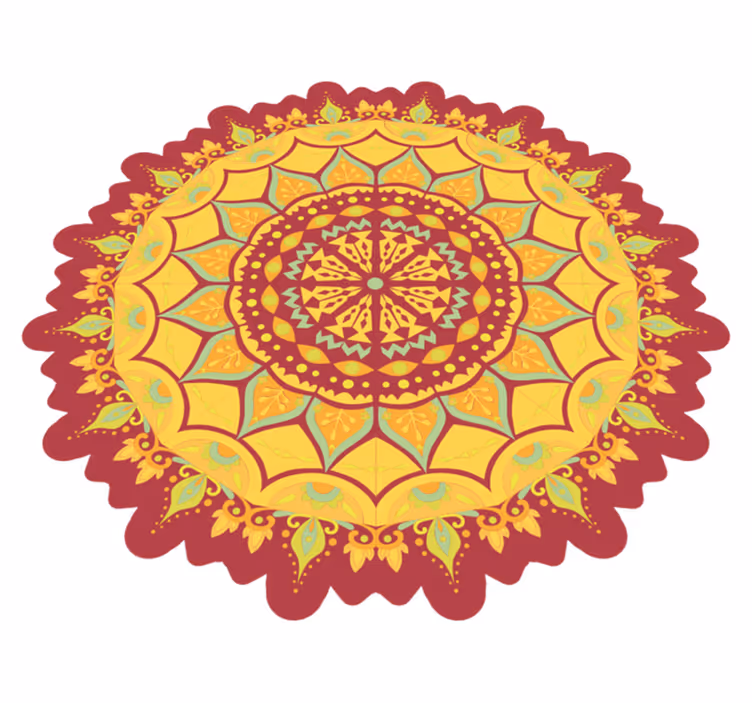Vara într-un covor mandala - TenStickers