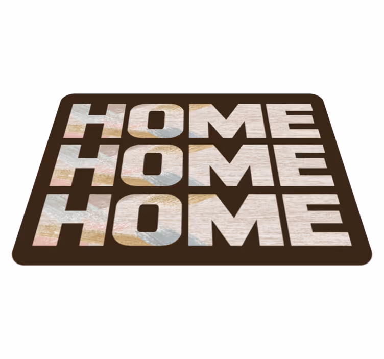 Covor de vinil home efect lemn - TenStickers