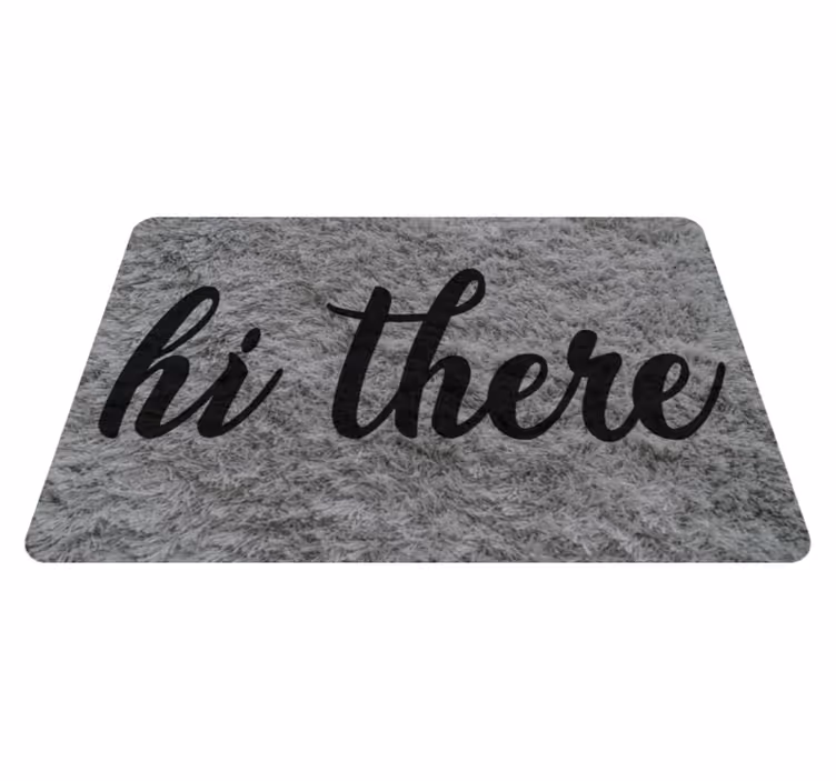 Covoare de vinil cu fraze salut decor - TenStickers