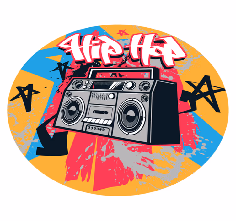 Covor de dormitor hip hop dansator - TenStickers