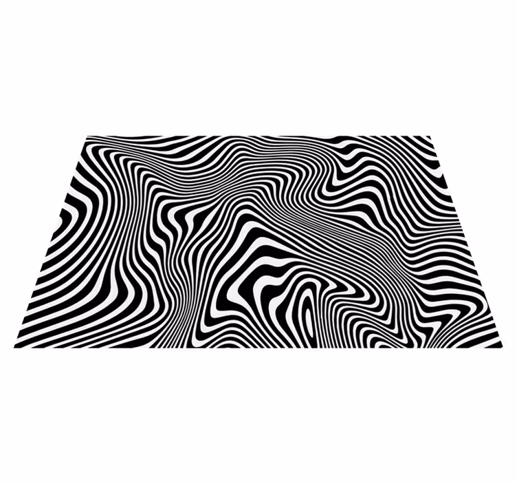 Covor de vinil cu model zebra - TenStickers