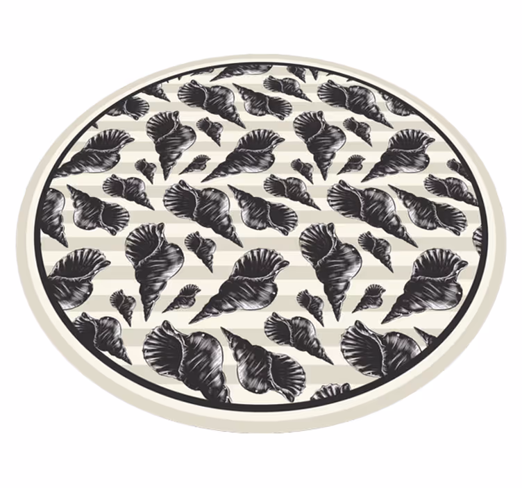 Covor vinil flori și plante motiv botanic al frunzișului - TenStickers