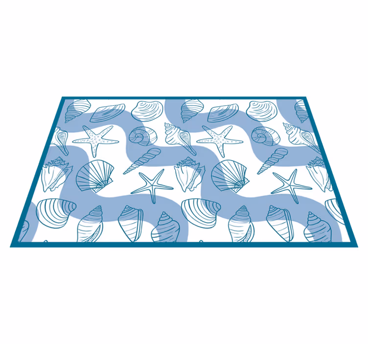 Covor vinil animal motive de litoral - TenStickers