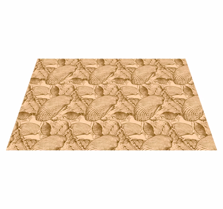 Covor vintage de scoici pentru animale - TenStickers