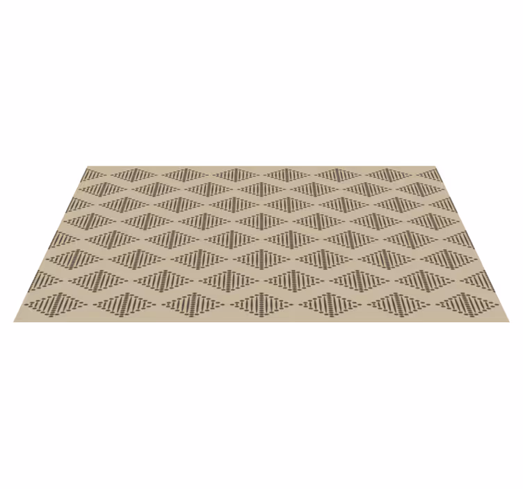 Covoare geometrice cu efect boem - TenStickers