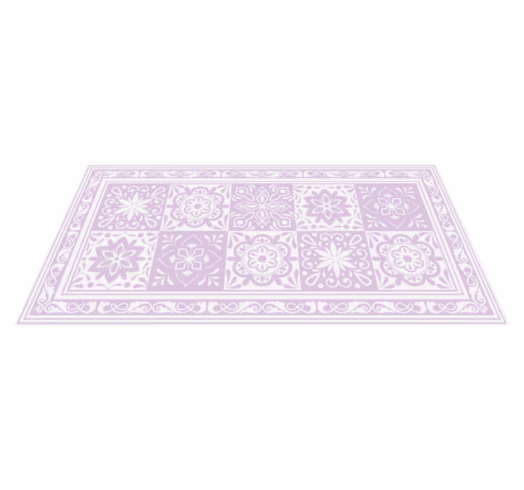 Covor de vinil pentru baie eleganța mandalei - TenStickers