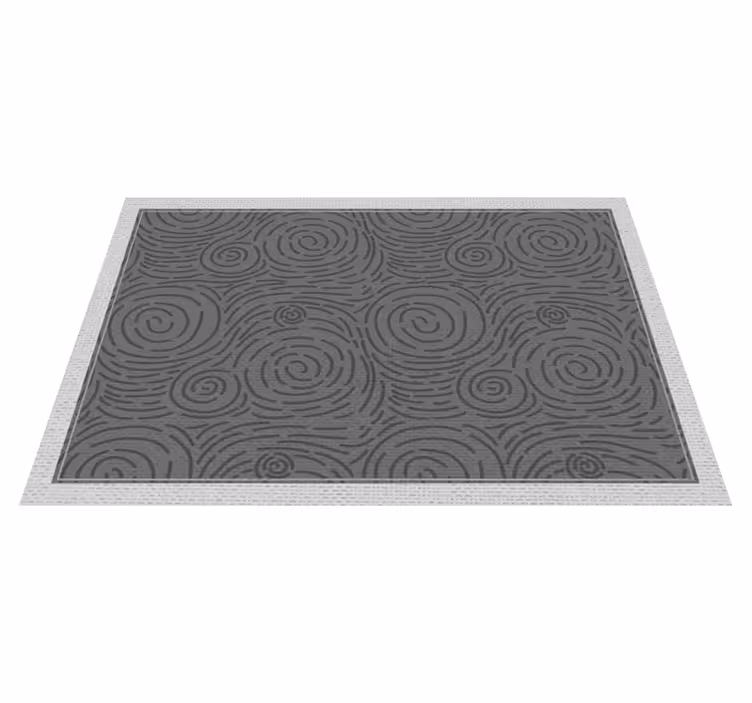 Covor de vinil texturat modele învolburate - TenStickers