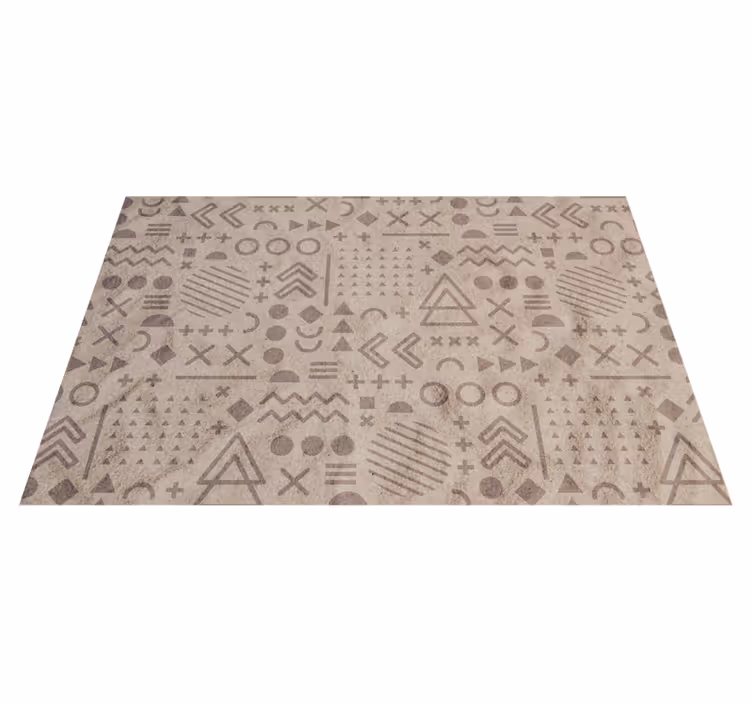 Covor de vinil etnic accesoriu cu model etnic - TenStickers