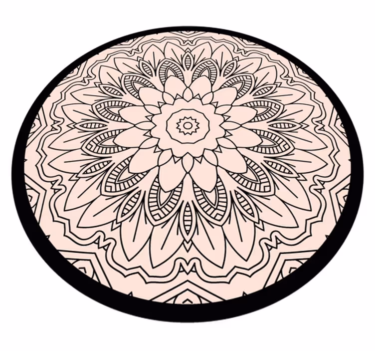 Covor cu efect vizual covoare geometrice - TenStickers