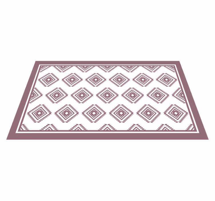 Covor de vinil etnic design cu model etnic - TenStickers